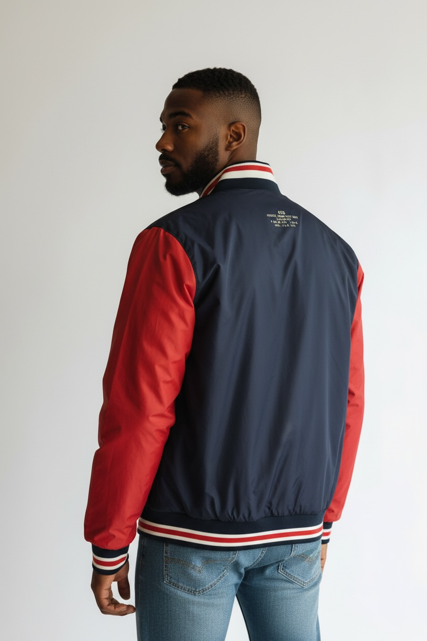 4US by Cesare Paciotti Reversible Men’s Bomber Jacket