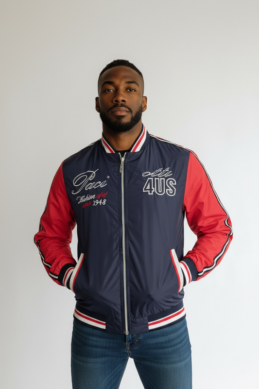 4US by Cesare Paciotti Reversible Men’s Bomber Jacket