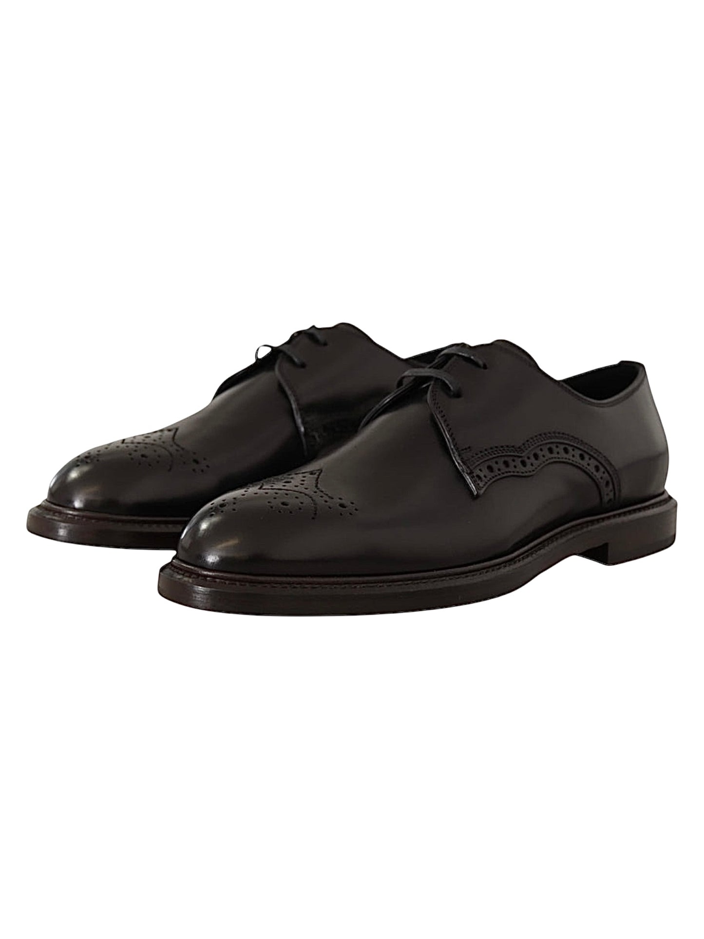 Dolce & Gabbana Brown 
Leather Dress Formal Derby
Shoes