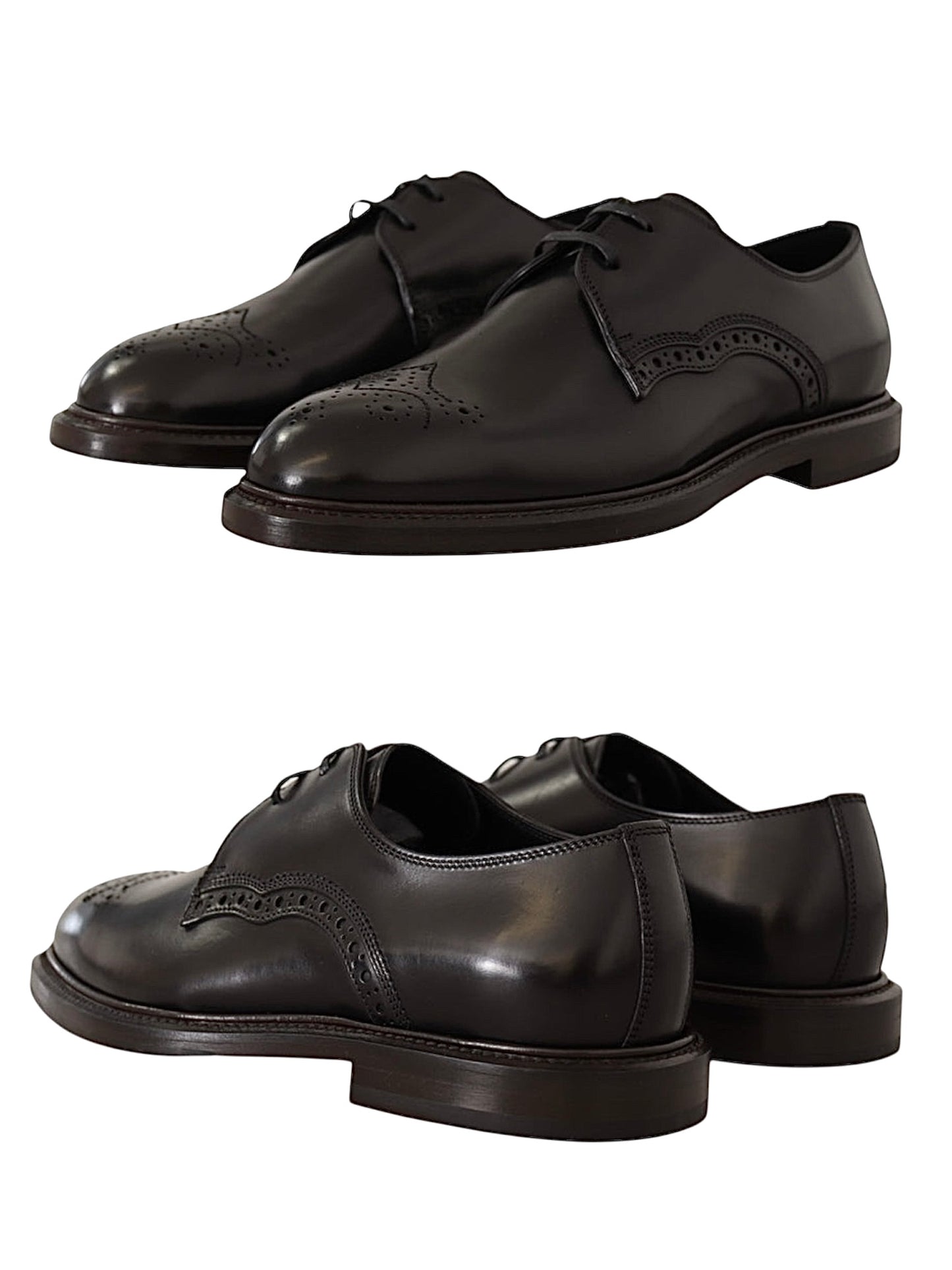 Dolce & Gabbana Brown 
Leather Dress Formal Derby
Shoes